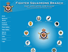 Tablet Screenshot of no77.squadronassociation.org